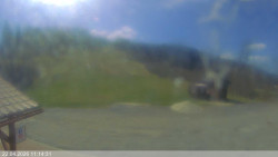 Dolní část sjezdovky