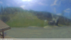 Dolní část sjezdovky