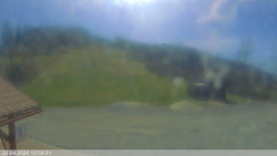 Dolní část sjezdovky