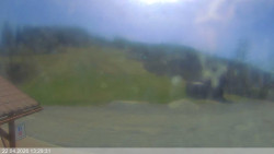 Dolní část sjezdovky