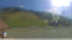 Dolní část sjezdovky