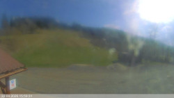 Dolní část sjezdovky