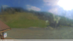 Dolní část sjezdovky