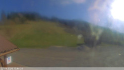 Dolní část sjezdovky