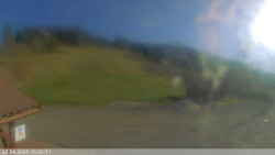 Dolní část sjezdovky