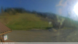 Dolní část sjezdovky