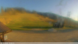 Dolní část sjezdovky