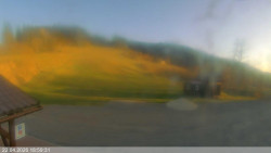 Dolní část sjezdovky