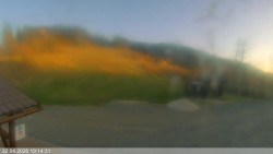 Dolní část sjezdovky