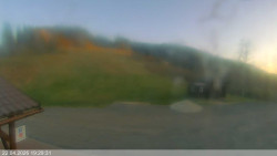 Dolní část sjezdovky