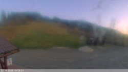 Dolní část sjezdovky