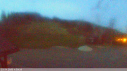 Dolní část sjezdovky