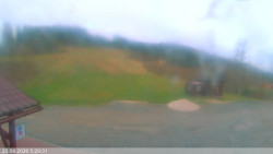 Dolní část sjezdovky