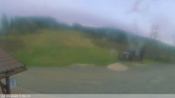 Dolní část sjezdovky