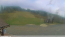 Dolní část sjezdovky