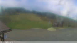 Dolní část sjezdovky