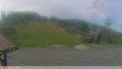 Dolní část sjezdovky