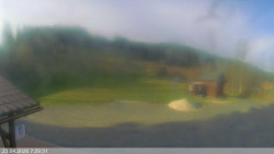 Dolní část sjezdovky