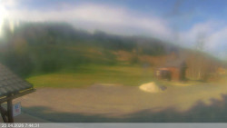 Dolní část sjezdovky