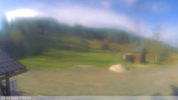 Dolní část sjezdovky