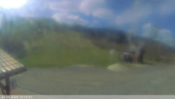 Dolní část sjezdovky