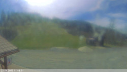 Dolní část sjezdovky