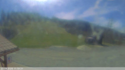 Dolní část sjezdovky