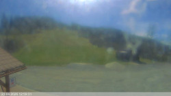 Dolní část sjezdovky