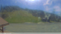 Dolní část sjezdovky