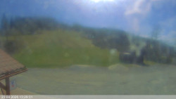 Dolní část sjezdovky