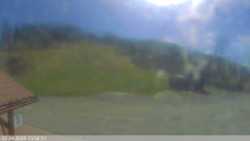 Dolní část sjezdovky