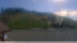 Dolní část sjezdovky