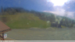 Dolní část sjezdovky