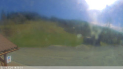 Dolní část sjezdovky