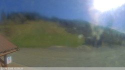 Dolní část sjezdovky