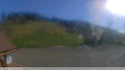 Dolní část sjezdovky