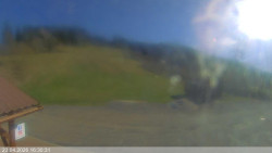 Dolní část sjezdovky