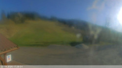 Dolní část sjezdovky