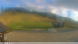 Dolní část sjezdovky