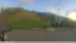 Dolní část sjezdovky