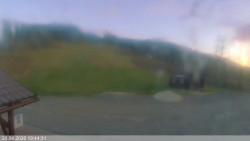 Dolní část sjezdovky