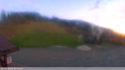 Dolní část sjezdovky