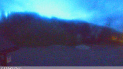 Dolní část sjezdovky