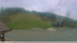 Dolní část sjezdovky