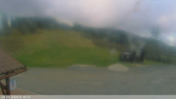 Dolní část sjezdovky