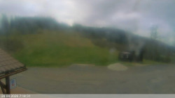 Dolní část sjezdovky