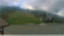 Dolní část sjezdovky