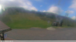 Dolní část sjezdovky