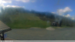 Dolní část sjezdovky