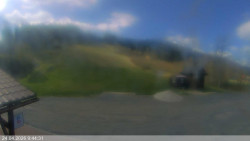 Dolní část sjezdovky